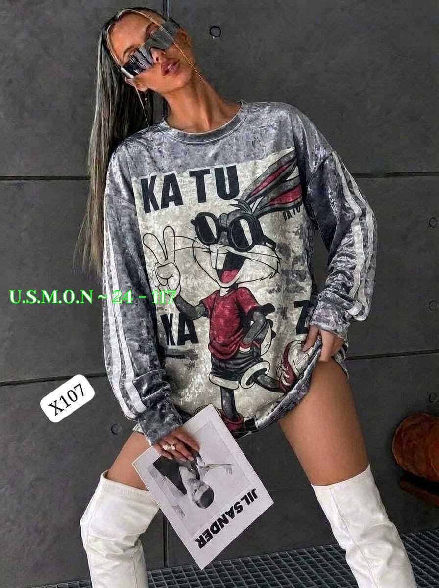 свитшот женская,женская кофта,кофта свитшот,стильный свитшот,кофта-свитшот с изображением багз банни