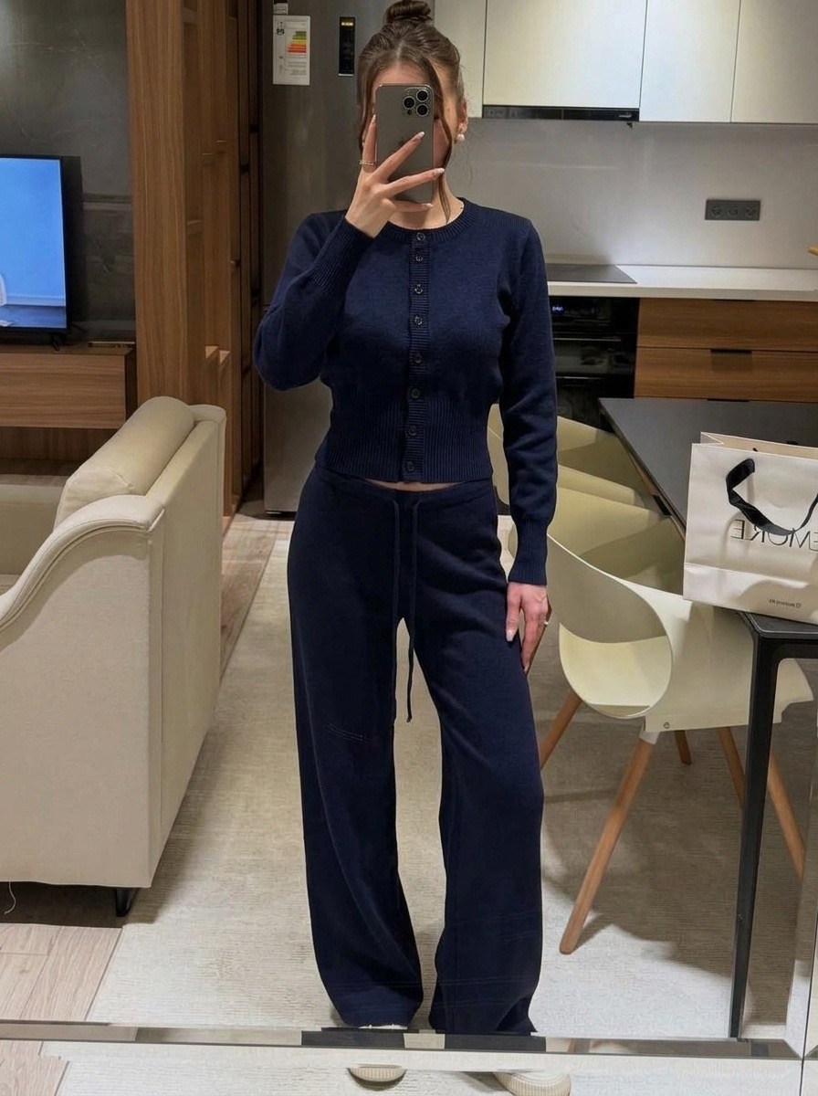 костюм двойка с брюками и кофтой top wear 529205314,костюм двойка с брюками,стильные костюмы,трикотажный костюм женский с брюками best mood,костюм двойка с брюками и кофтой top wear цвет сливочный мол