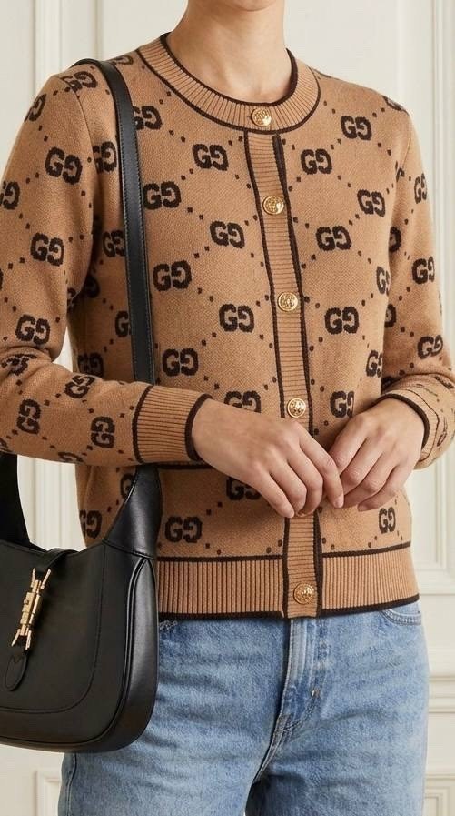 кардиган гуччи,кардиган гуччи коричневый,кардиган gucci,кофта гуччи,шерстяной кардиган gucci