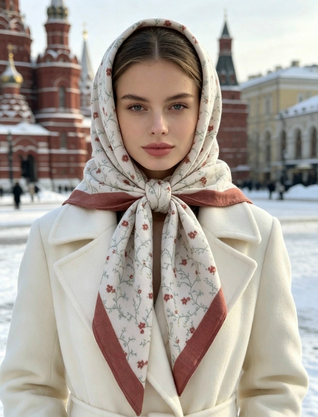 девушка,платок демисезонный,женские платки,платок летний,женщина с