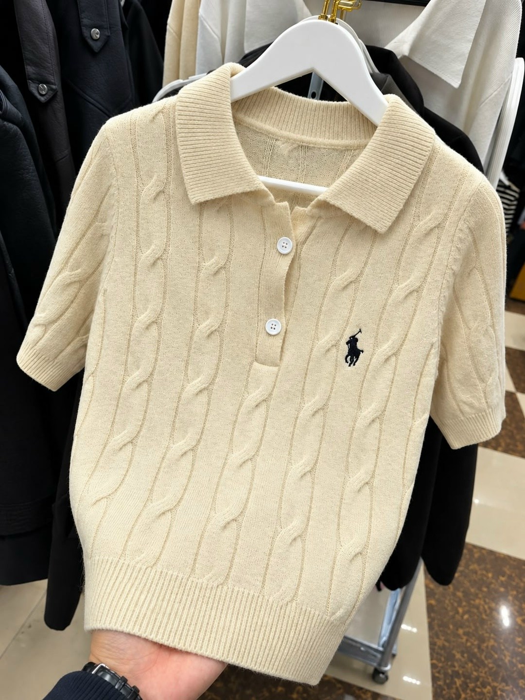 свитер поло,поло polo ralph lauren,свитер поло женский,вязаное поло,желтая рубашка