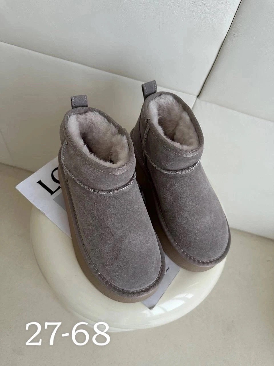 женские угги,угги модные,,угги,угги зимние короткие на платформе