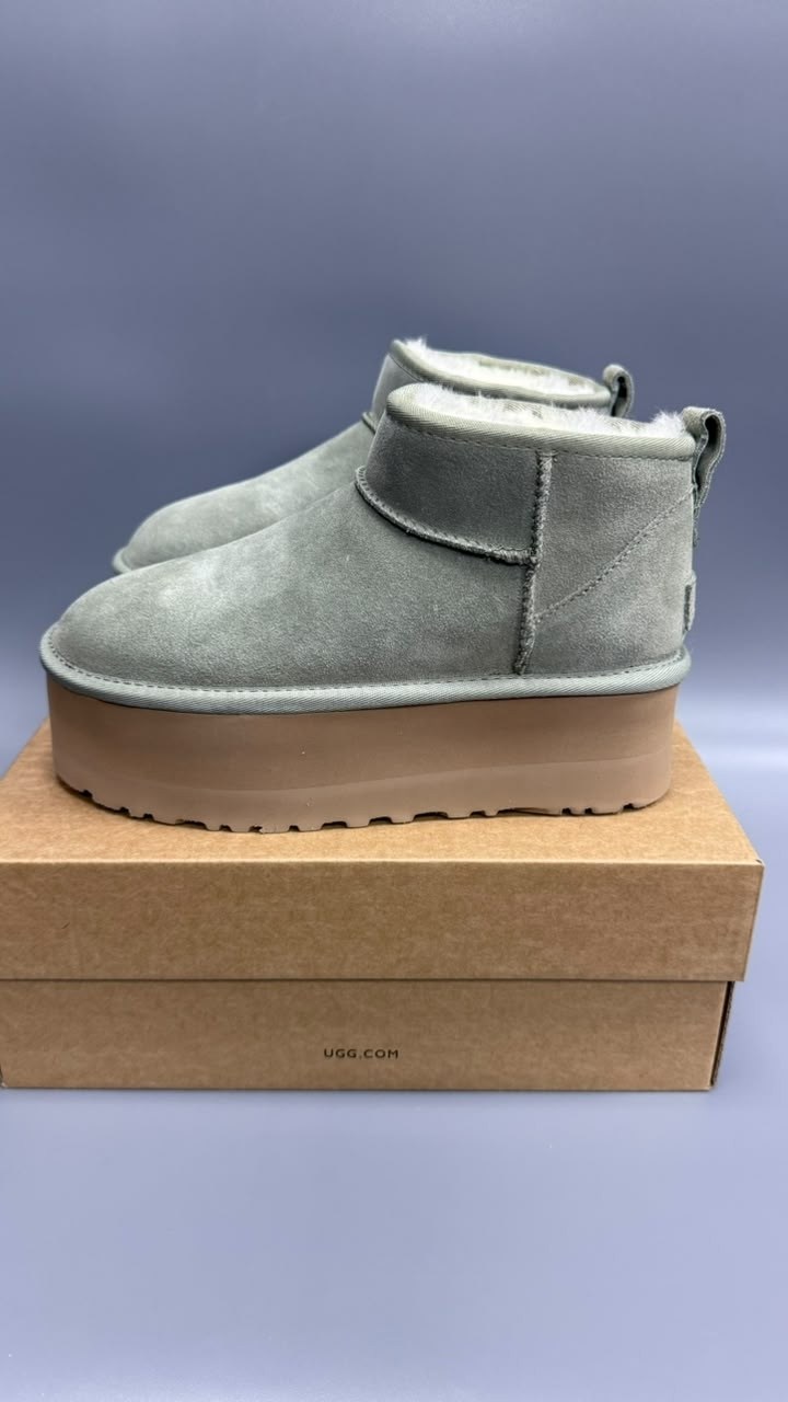 женские угги ugg classic ultra mini platform light grey,угги женские,угги женские ugg,женские ботинки ugg classic ultra mini platform grey,ugg classic mini platform grey