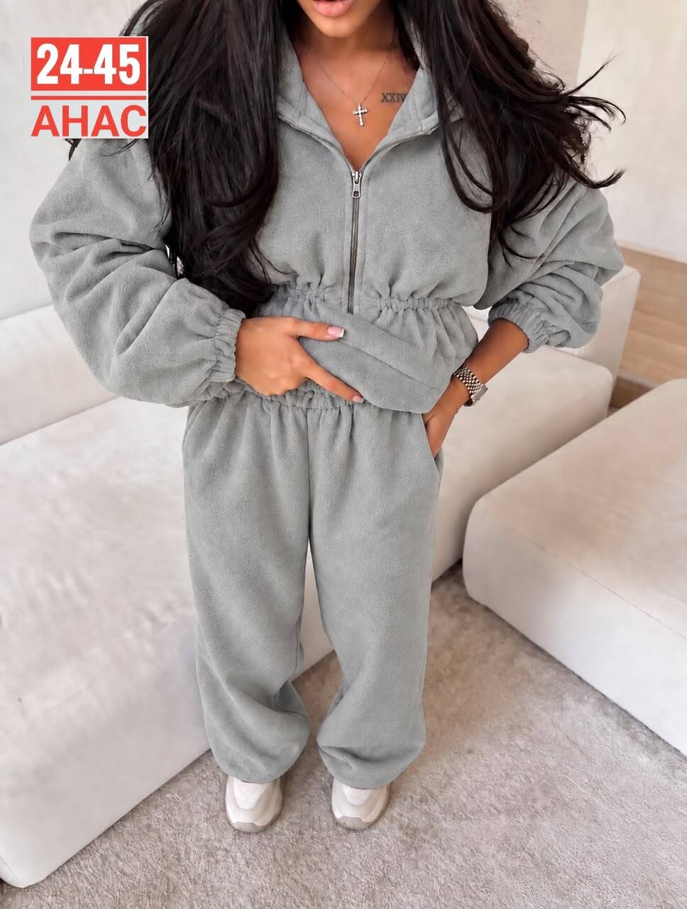 костюм велюровый с брюками палаццо kva-kva 176820264,костюм велюровый женский,женский костюм на флисе,костюм велюровый,спортивные костюмы оверсайз