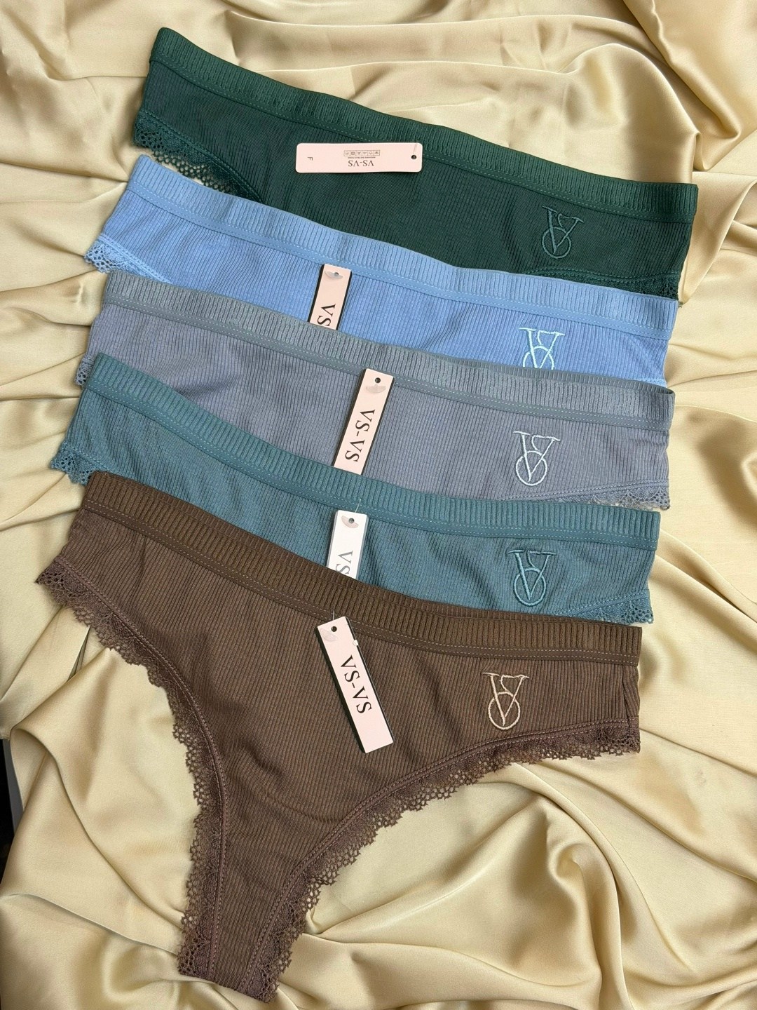 трусы набор хлопок victoria's secret,комплект трусов женские,комплект трусов,комплект трусов стринг,набор трусов