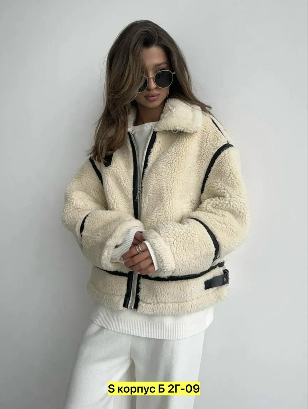 дубленка авиатор женская зима 2025 monywear,дубленка авиатор женская,стильная дубленка,дубленка оверсайз,дубленка тедди оверсайз