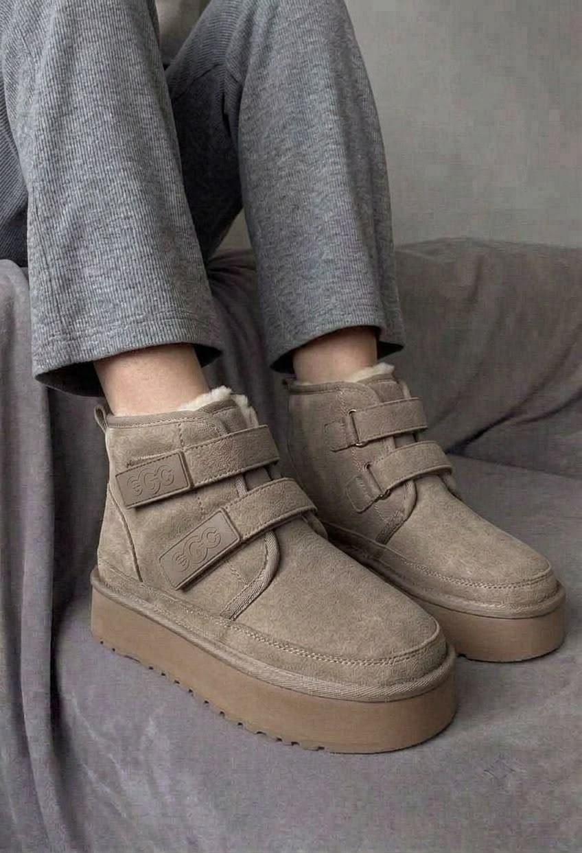 женские угги,,ugg neumel platform chestnut, женская,угги ugg