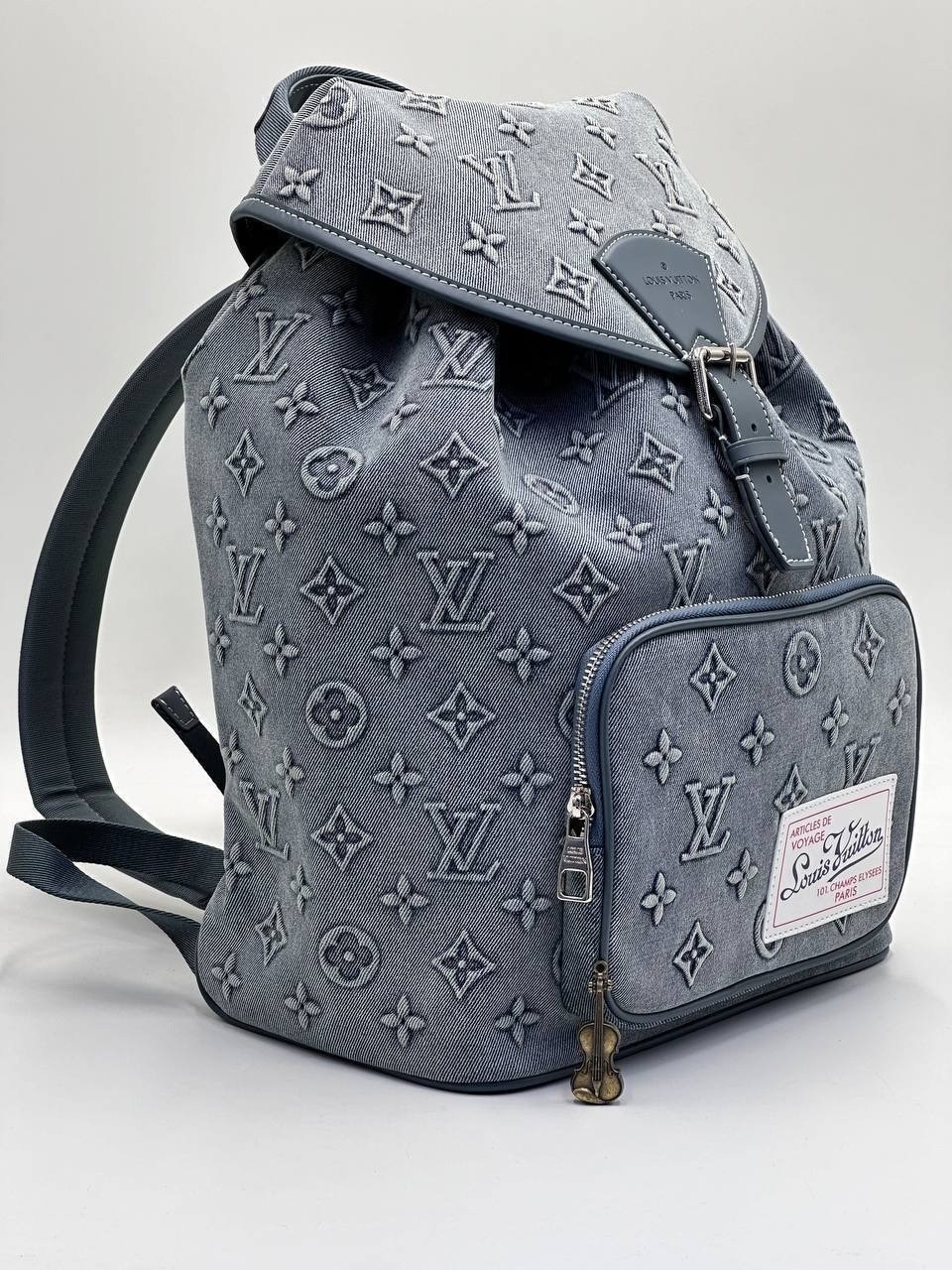 рюкзак louis vuitton,сумка - рюкзак louis vuitton denim,рюкзак женский louis vuitton,рюкзак луи виттон,луи виттон кристофер рюкзак