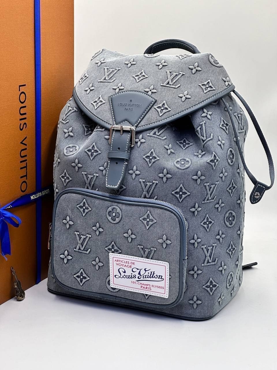 рюкзак louis vuitton,сумка - рюкзак louis vuitton denim,рюкзак женский louis vuitton,рюкзак луи виттон,луи виттон кристофер рюкзак