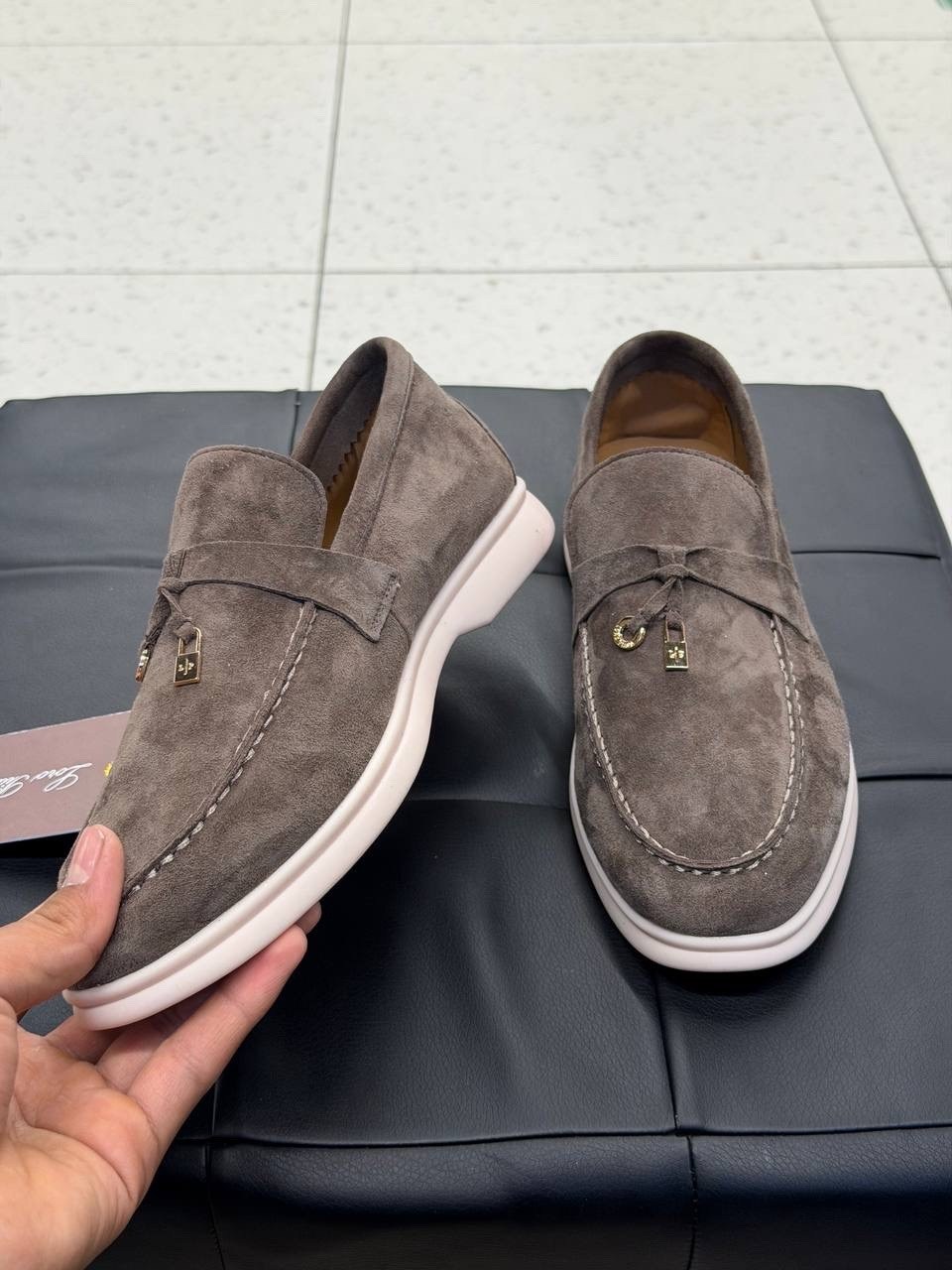 лоферы мужские loro piana,лоферы loro piana,,лоферы замшевые,лоферы мужские