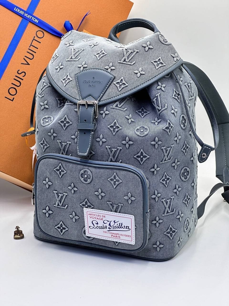 рюкзак louis vuitton,сумка - рюкзак louis vuitton denim,рюкзак женский louis vuitton,рюкзак луи виттон,луи виттон кристофер рюкзак