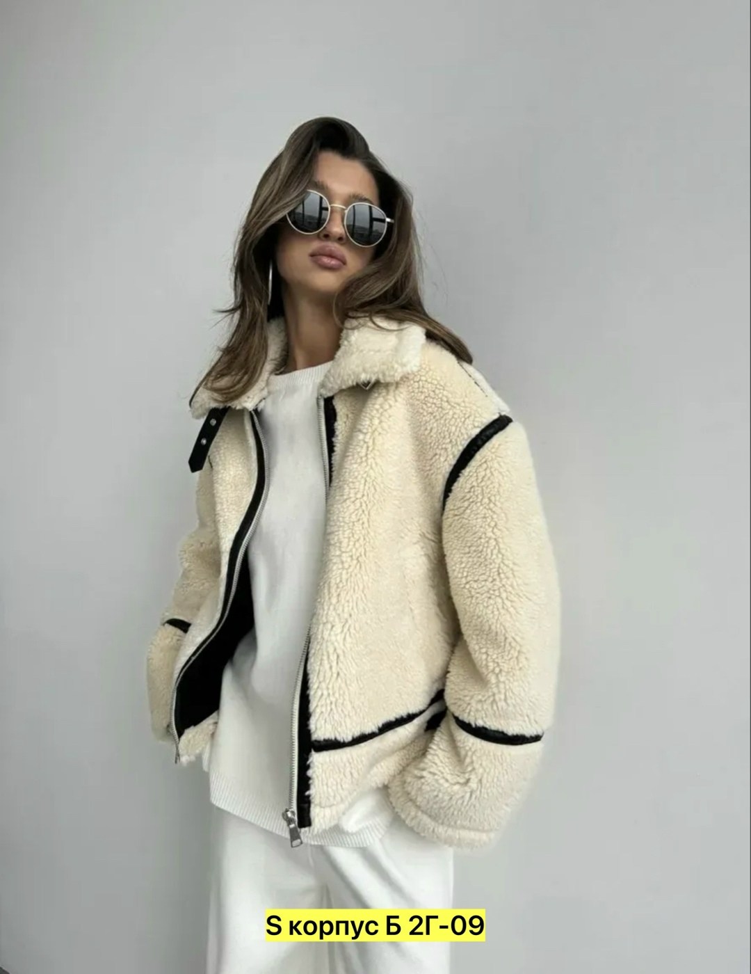дубленка авиатор женская зима 2025 monywear,дубленка авиатор женская,стильная дубленка,дубленка оверсайз,дубленка тедди оверсайз