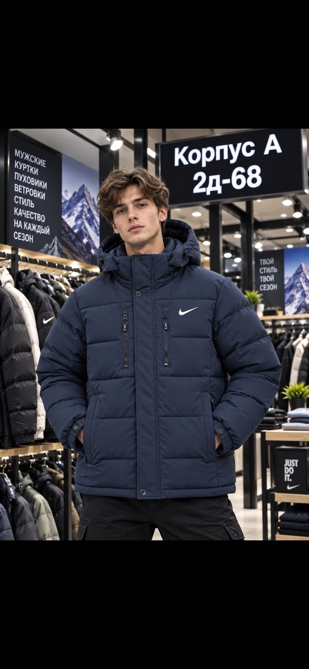 пуховик мужской nike,куртка мужская зимняя пуховик,куртка зимняя nike,зеленая куртка найк мужская зимняя,пуховик nike