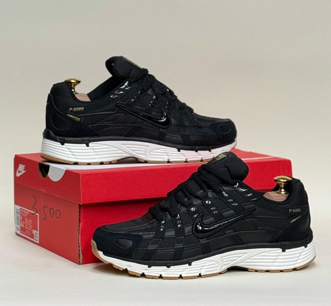кроссовки nike p-6000 черные,кроссовки nike p-6000,nike p6000 triple black,кроссовки p-6000 black white черный,nike p 6000 gore tex