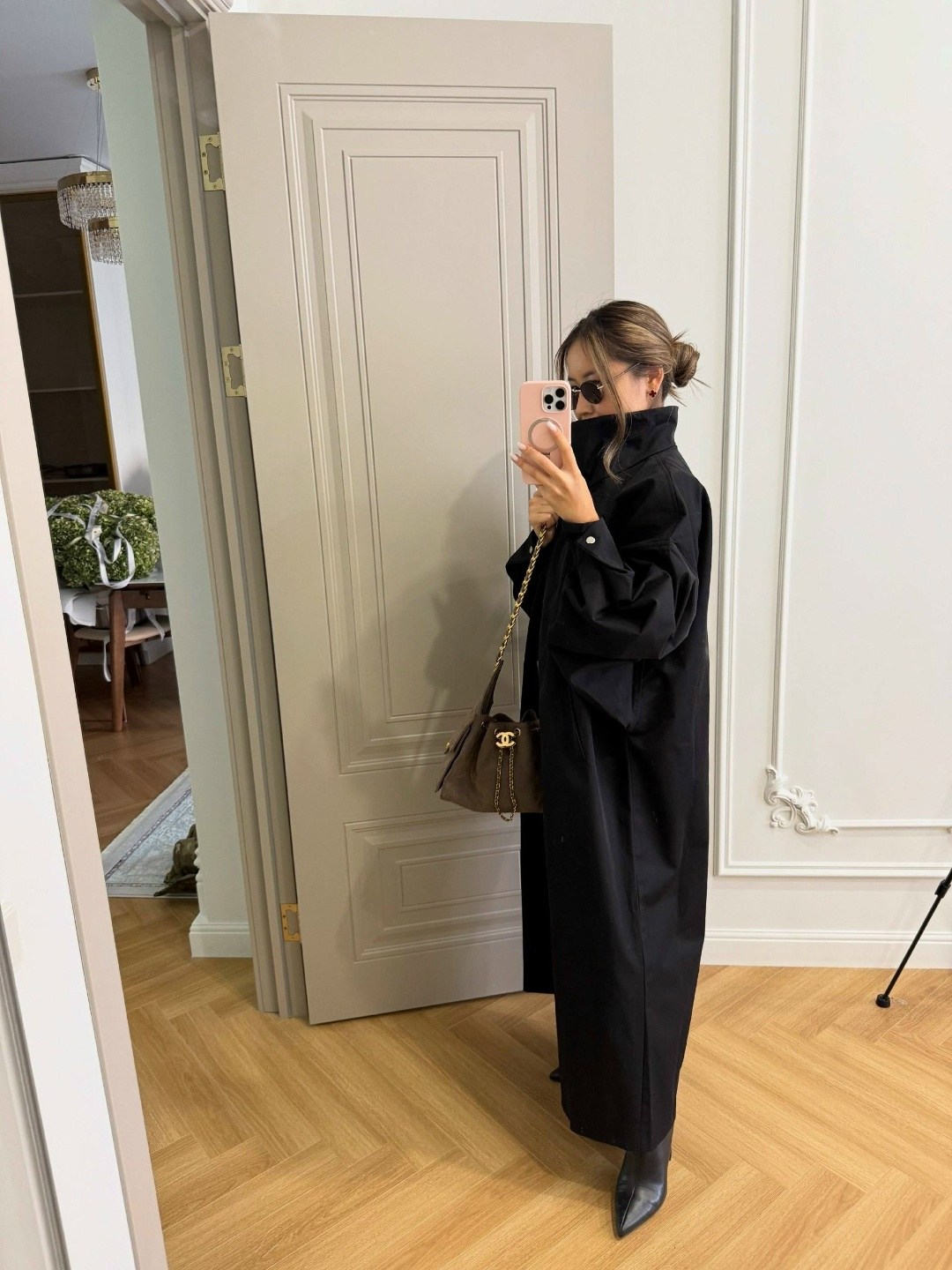 плащ женский черный,плащ длинный оверсайз,куртка оверсайз,плащ женский,тренч плащ