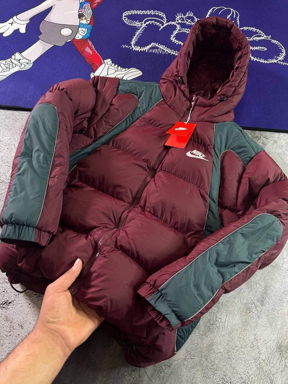 мужская куртка nike sportswear down-fill windrunner,nike men's sportswear windrunner down jacket,мужской пуховик nike,пуховик nike,пуховик мужской nike sportswear down-fill windrunner cu4408-410 бордо