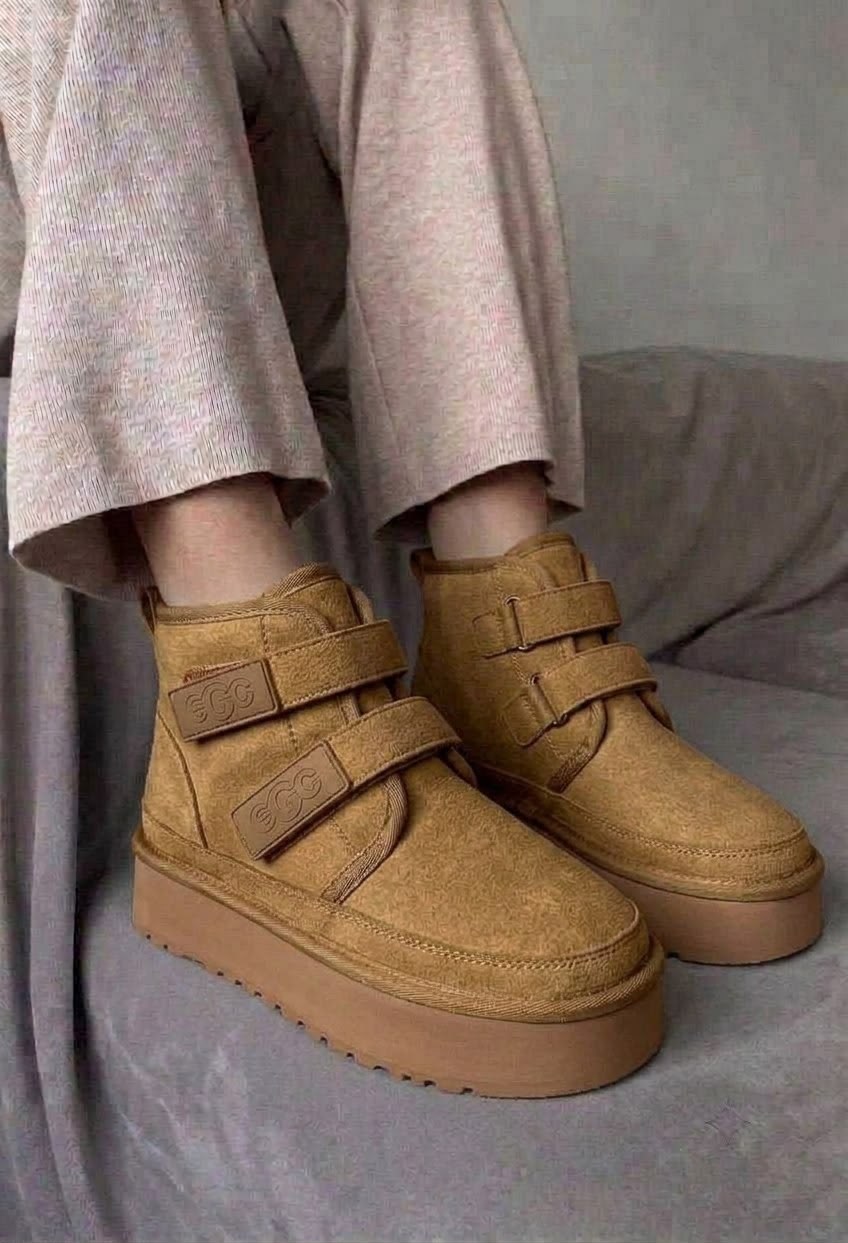 женские угги,,ugg neumel platform chestnut, женская,угги ugg