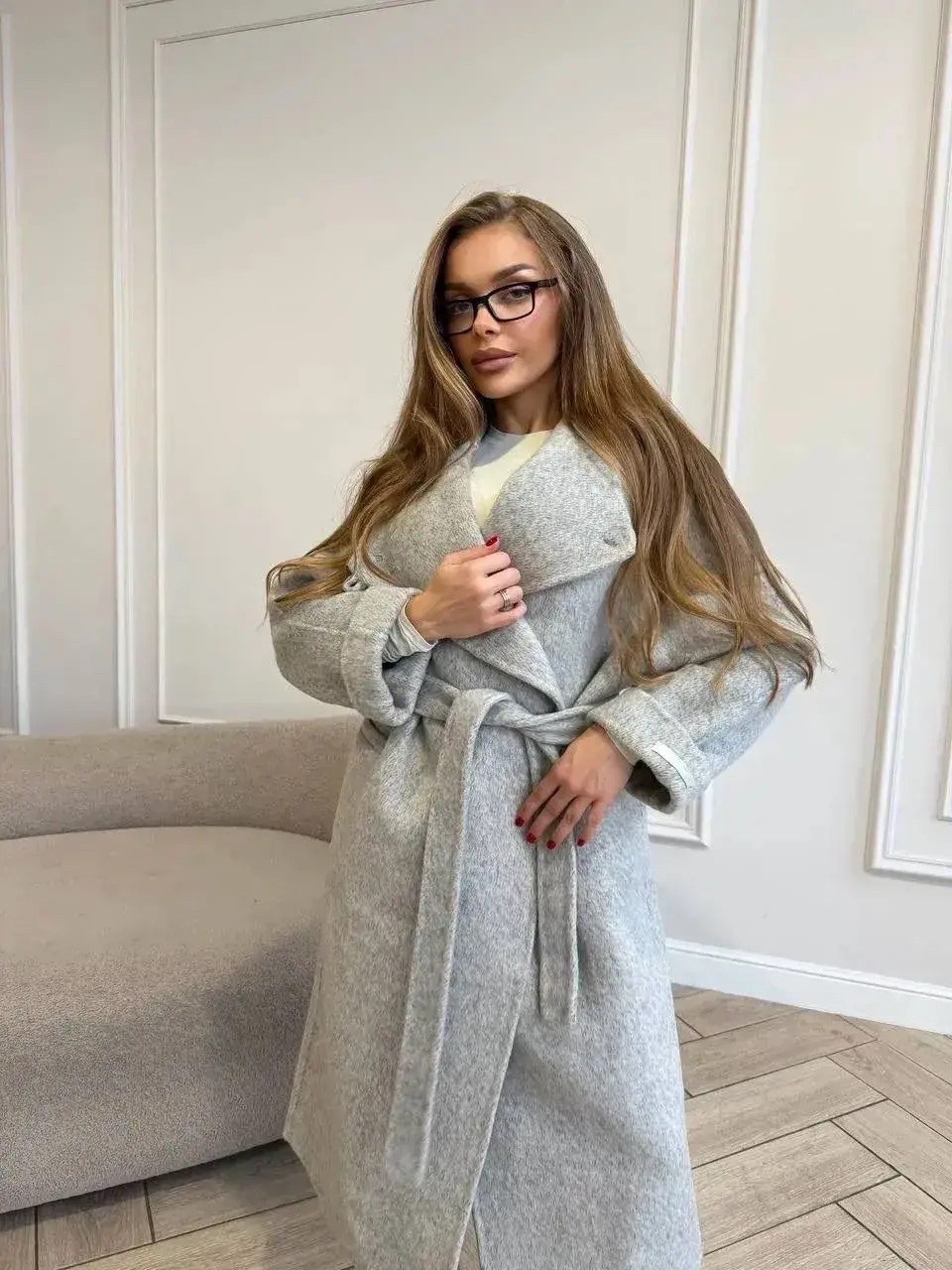 пальто оверсайз из шерсти,стильное пальто,пальто оверсайз,пальто халат,пальто женское барашком