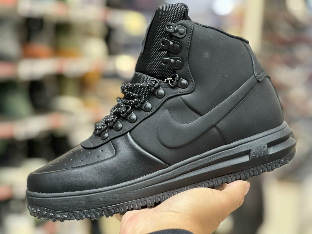 ботинки nike lunar force 1 '18 men's duckboot,кроссовки nike lunar force 1 duckboot,кроссовки lunar force 1 duckboot '18 'triple black' nike,nike lunar force 1 duckboot,nike air force 1 lunar duckboot