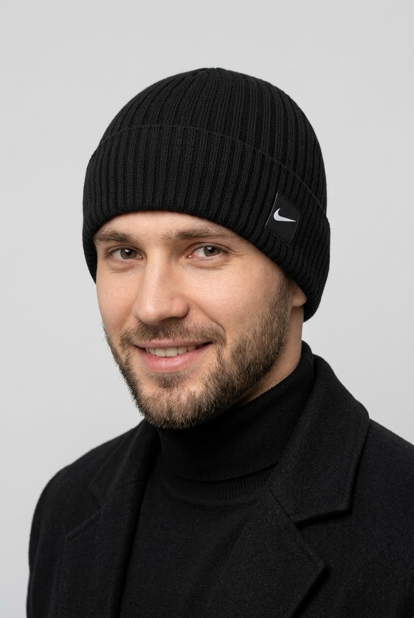 шапка nike,шапка,шапка найк черная,шапка найк,шапка-бини