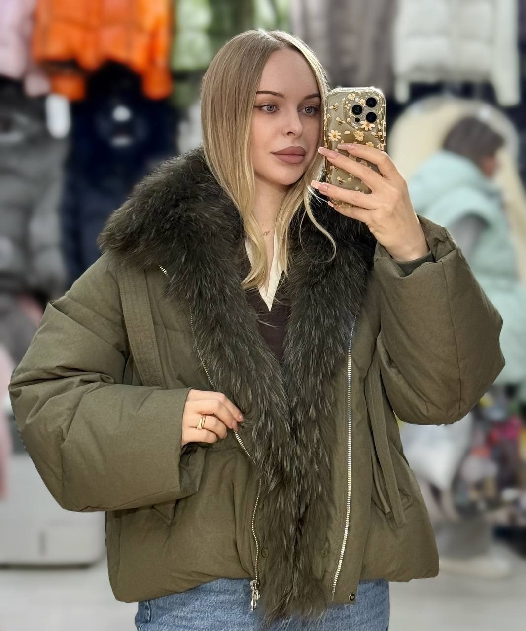 пуховик с натуральным мехом,куртка женская,пуховик куртка с натуральным мехом max mara,пуховик женский,женская зимняя куртка