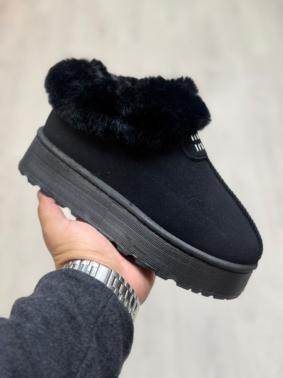 угги ugg женские,угги женские,зимние угги ugg tazzette с пушистым воротником,женские зимние угги,угги зимние с мехом