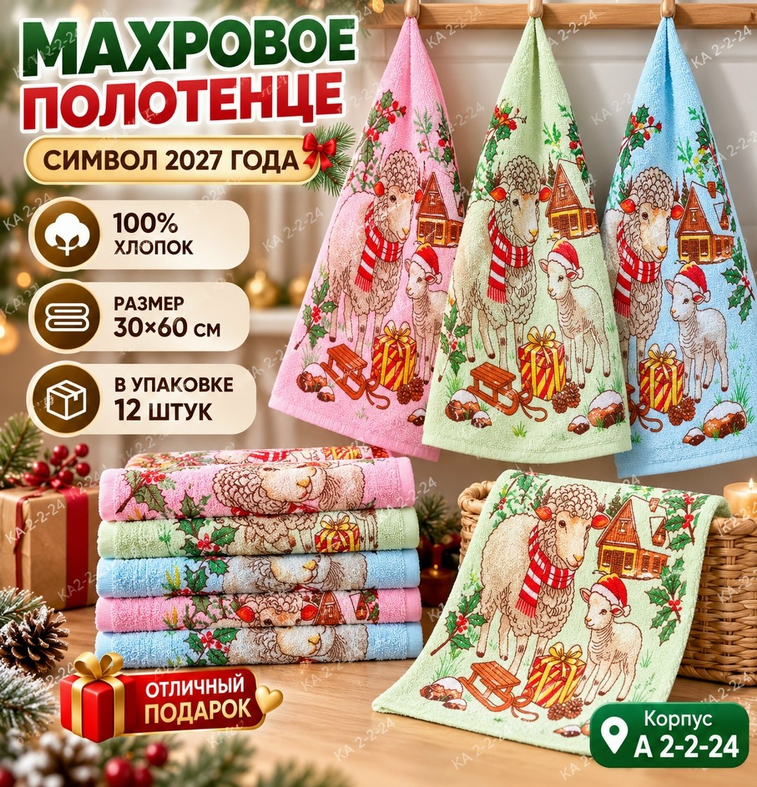 полотенца кухонные новогодние,новогодние полотенца для кухни,новогоднее полотенце,наборы полотенец,полотенца для кухни