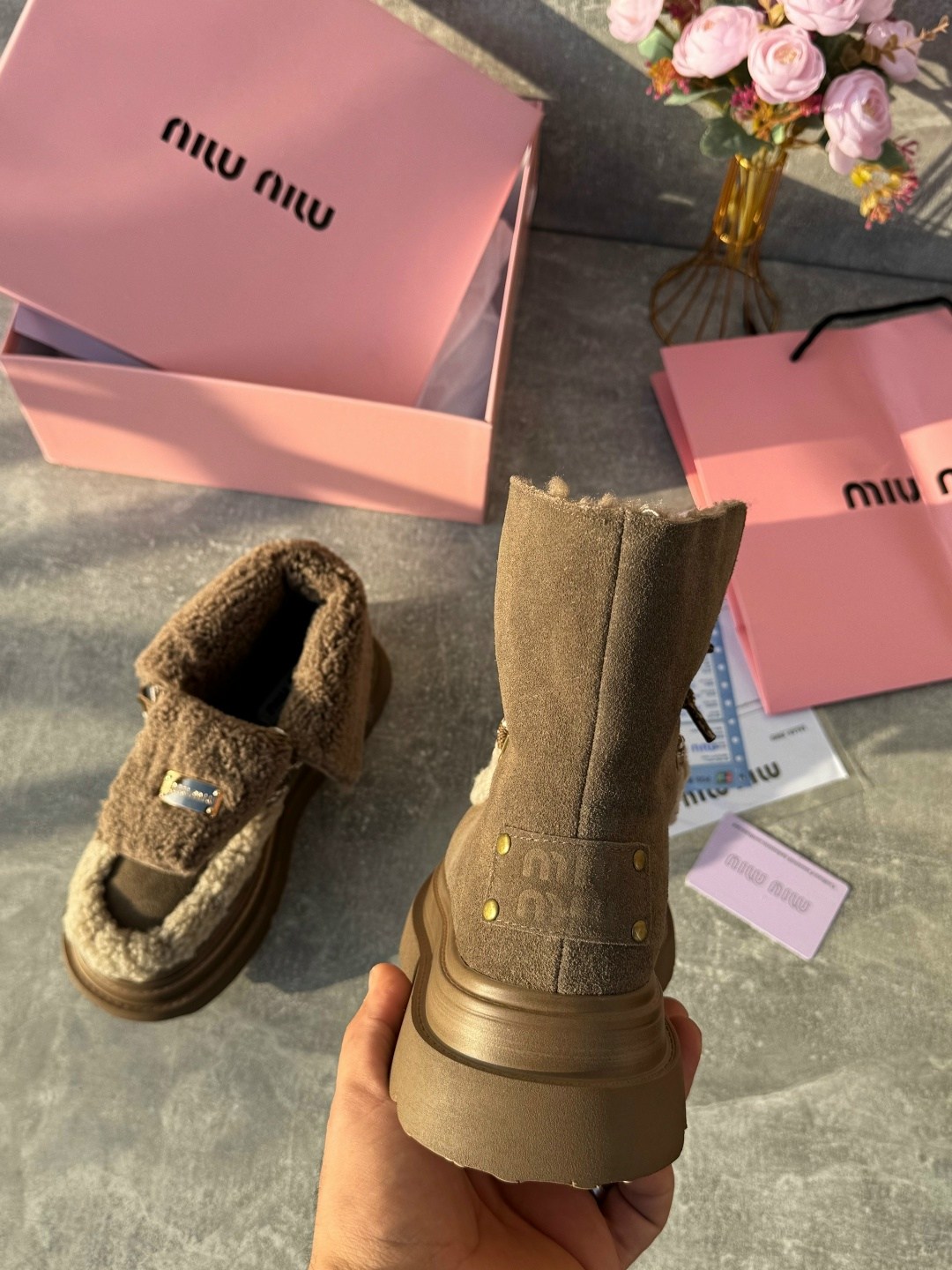 ,угги женские,ботинки miu miu,женские зимние ботинки,ботинки miu miu на меху зима размер 36-40