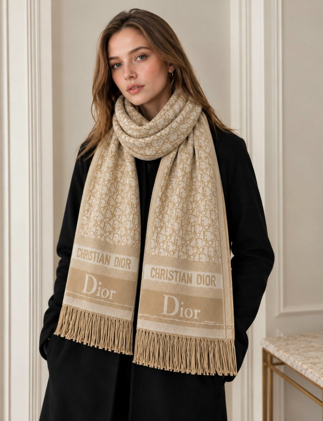 шарф dior,палантины dior,диор шарф,шарфик диор,кашемировый шарф