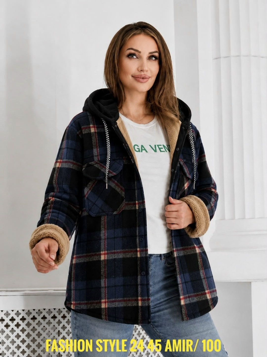 худи теплая в клетку удлиненная на меху tanhia fashion,теплая кофта,кофта женская,рубашка оверсайз теплая в клетку удлиненная,рубашка оверсайз теплая в клетку