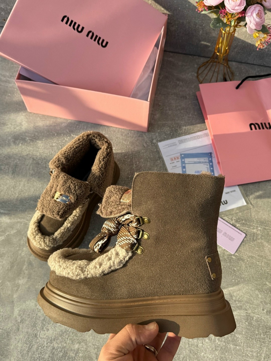 ,угги женские,ботинки miu miu,женские зимние ботинки,ботинки miu miu на меху зима размер 36-40