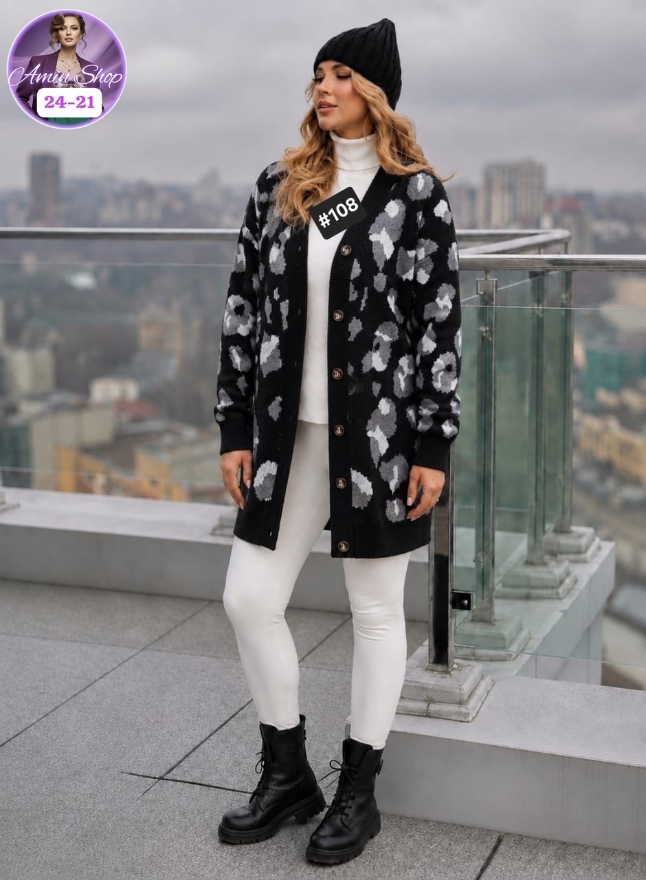 женские кардиганы,вязаный женский кардиган,кардиган marks and spencer женский леопардовый,вязаные кардиганы,женский кашемировый кардиган с леопардовым принтом
