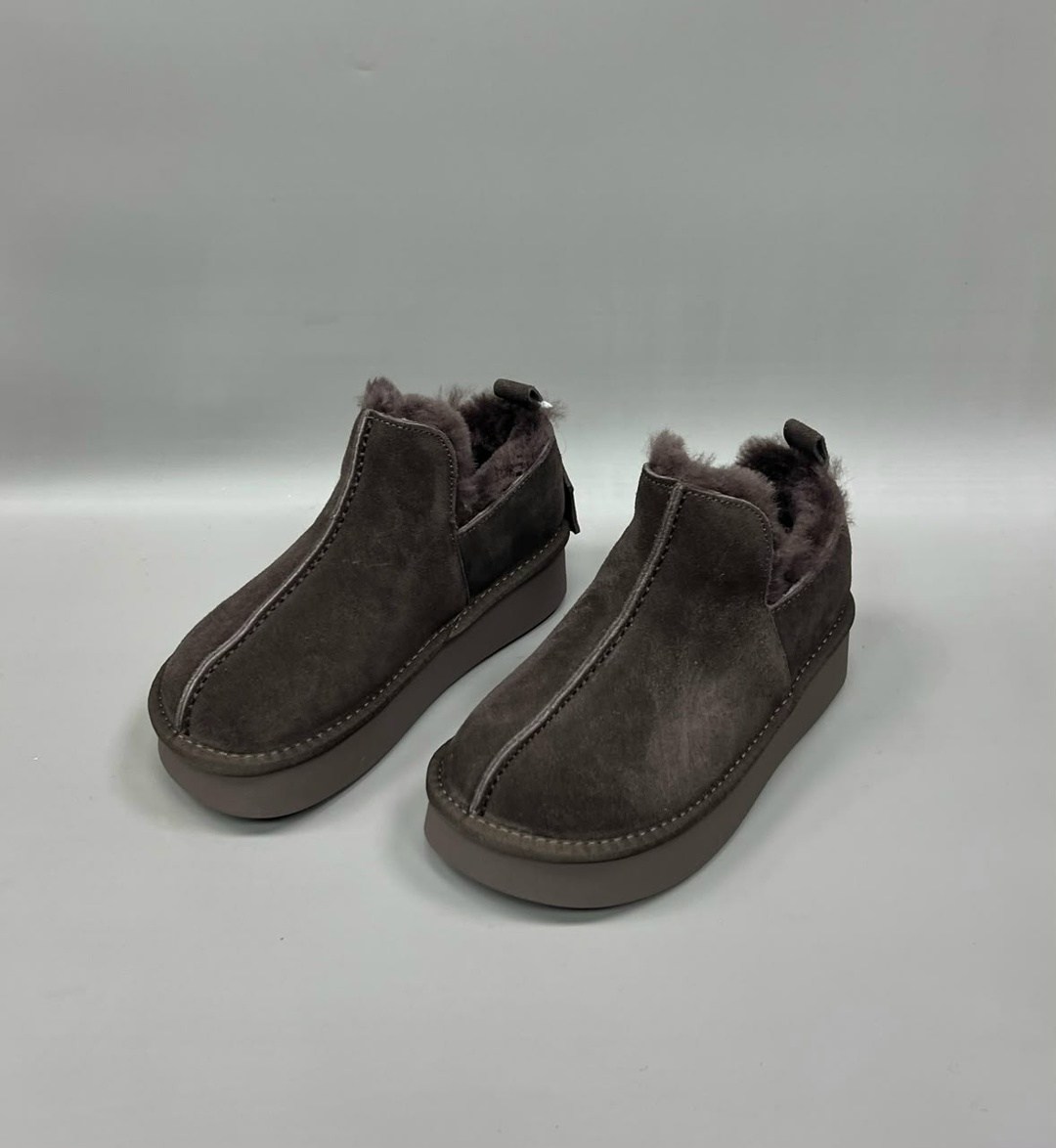 ,угги зимние с мехом замшевые полусапоги lita felichi,угги,угги ugg,угги женские