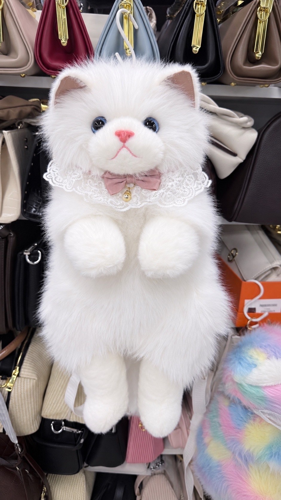ребенок,мягкая игрушка,рюкзак игрушка,кот мягкая игрушка,рюкзак детский для девочки
