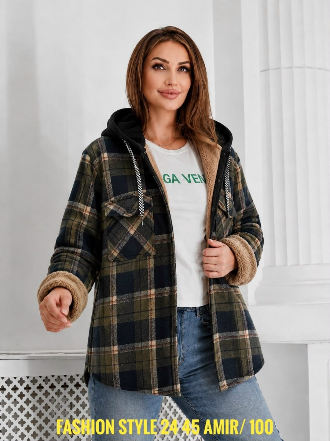 худи теплая в клетку удлиненная на меху tanhia fashion,теплая кофта,кофта женская,рубашка оверсайз теплая в клетку удлиненная,рубашка оверсайз теплая в клетку