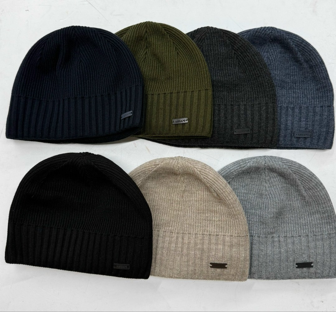 шапка с отворотом stetson 8599211 beanie cashmere (бежевый),шапка с отворотом stetson 8599211 beanie cashmere (серый),шапка бини унисекс stetson 8599211 beanie cashmere серая,шапка вязаная с отворотом