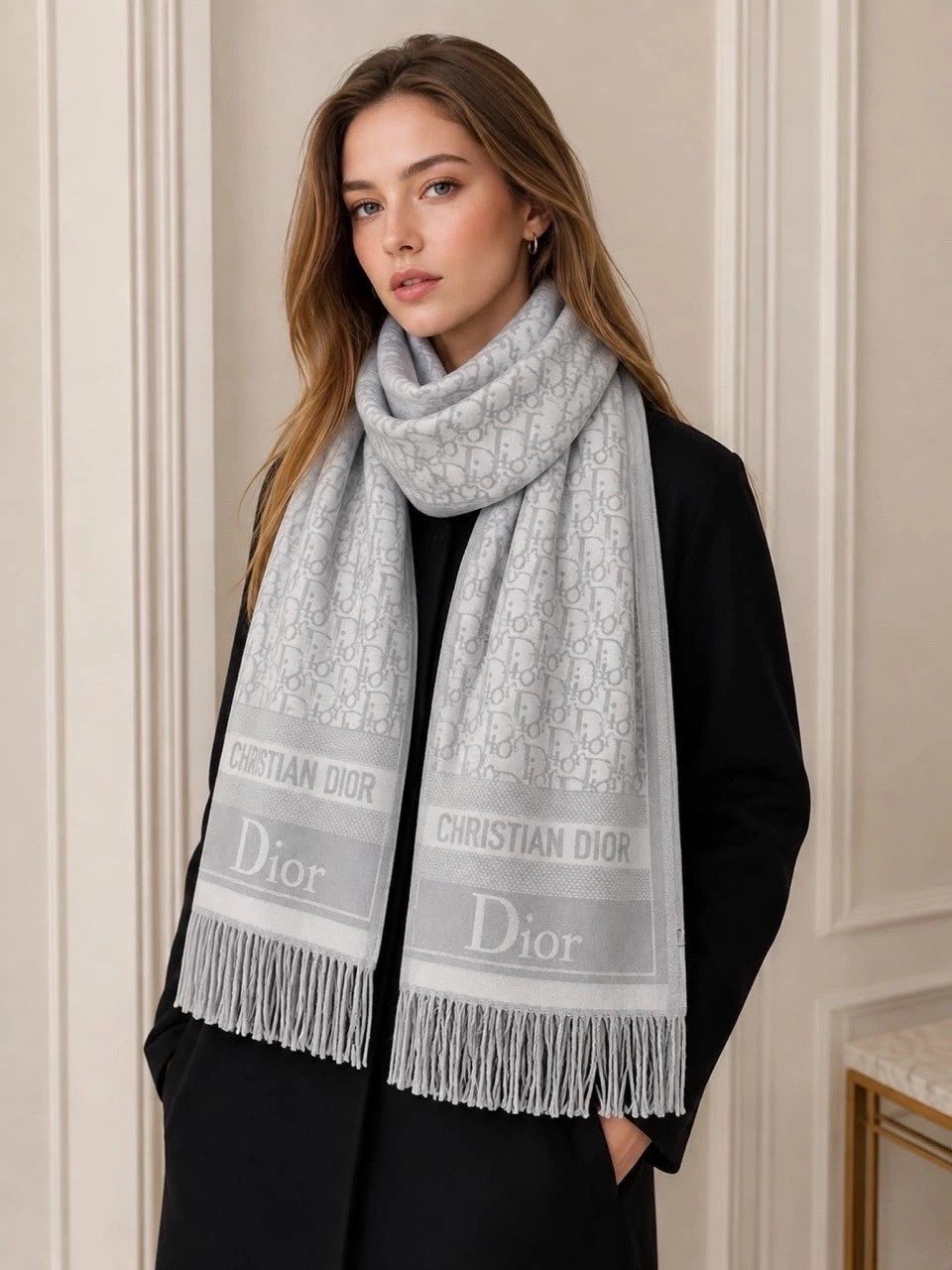 шарф dior,палантины dior,диор шарф,шарфик диор,кашемировый шарф