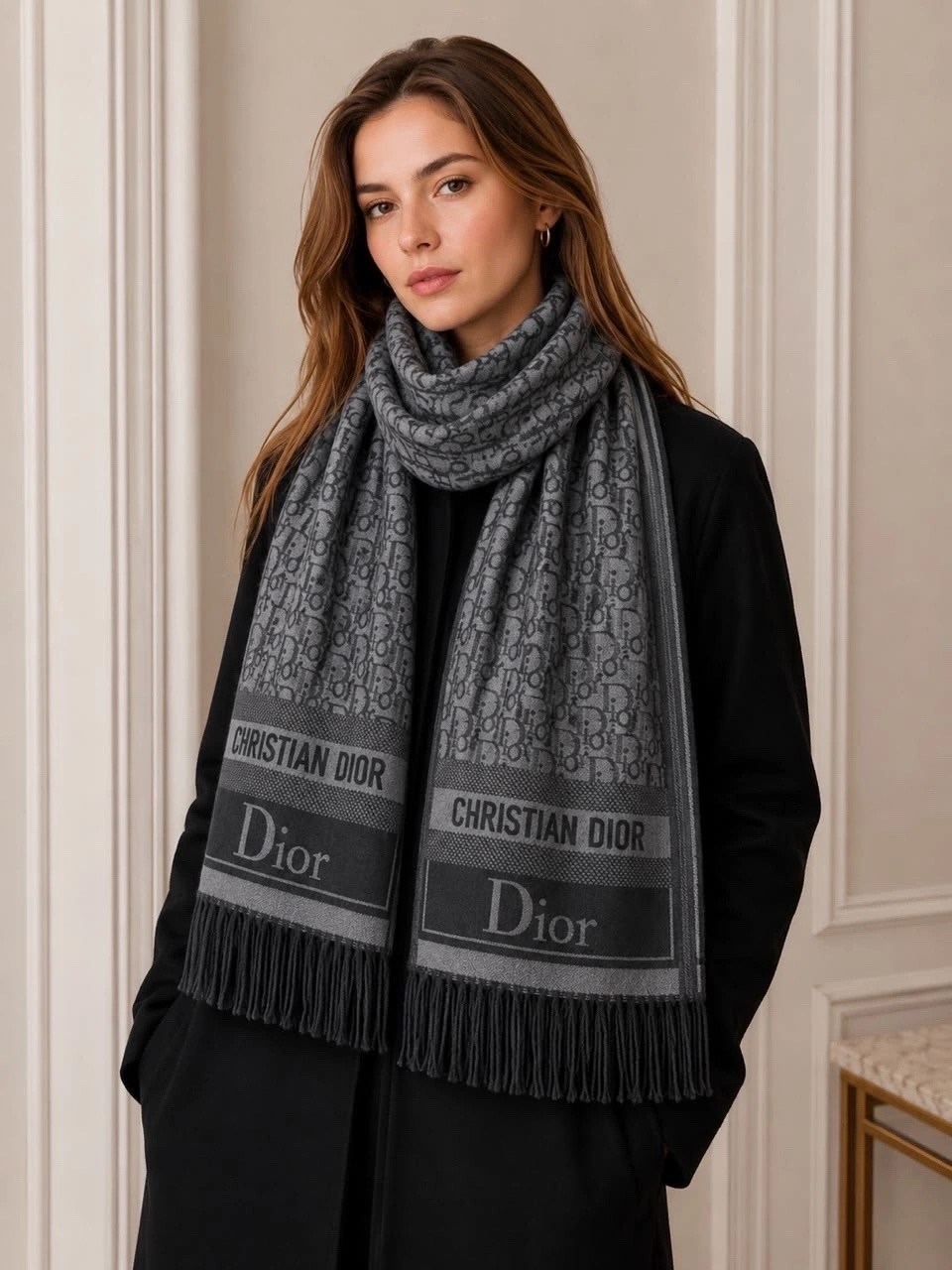 шарф dior,палантины dior,диор шарф,шарфик диор,кашемировый шарф
