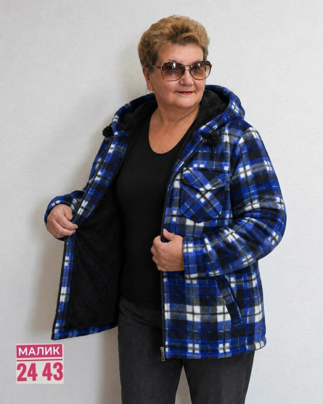 женская рубашка,женская рубашка больших размеров,рубашка теплая,рубашка на меху,рубашка в клетку женская