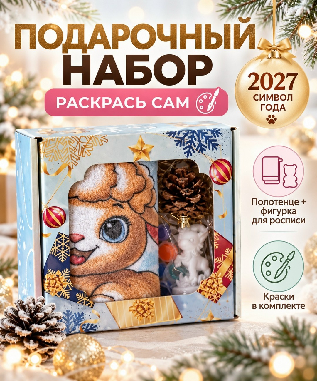новогодний набор 12 книг + 2 подарка,новогодние наборы,набор новогодних магнитов,новогодний набор для творчества 25 предметов "подарок для тебя",новогодний подарок набор для творчества буква-ленд 2025
