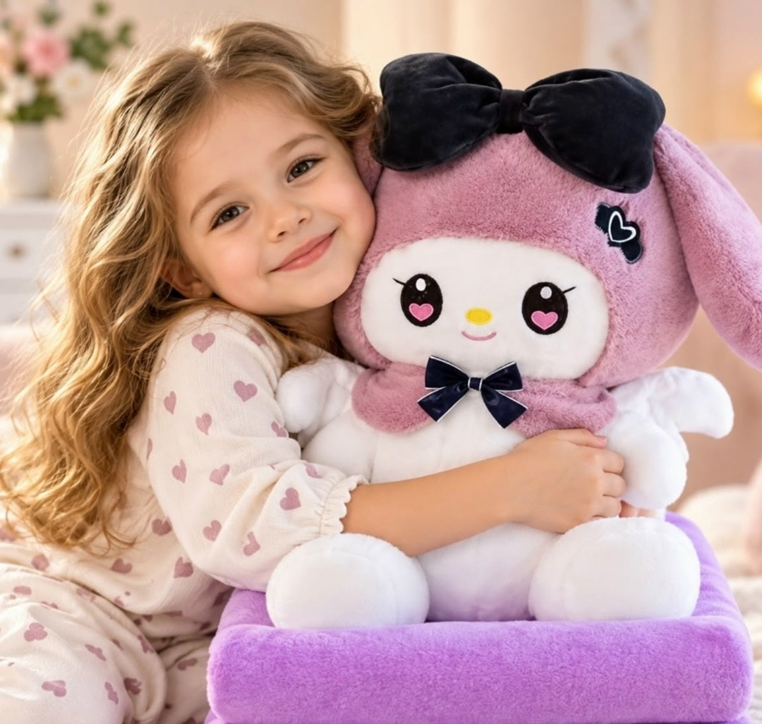 плюшевая игрушка мелоди,плюшевая игрушка,мягкая игрушка,игрушка,sanrio плюшевые игрушки