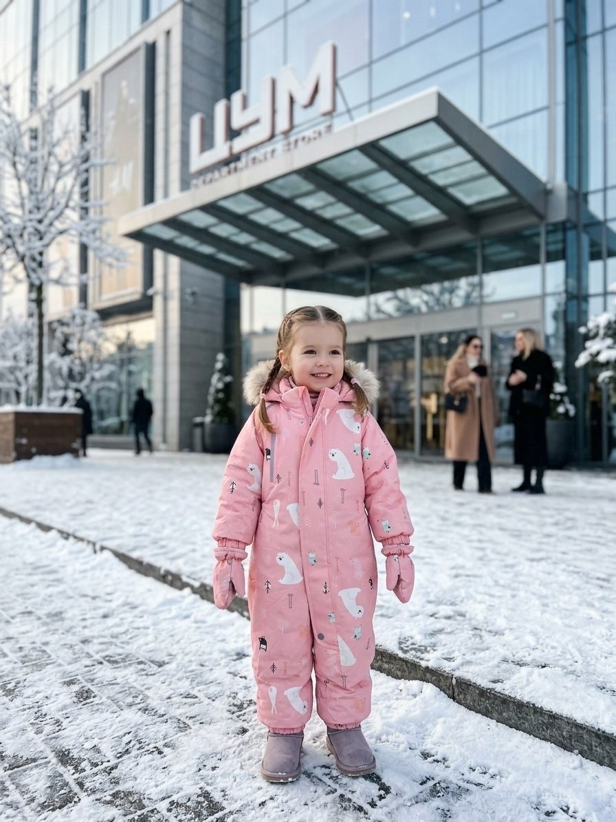 комбинезон зимний crockid,зимний комбинезон для девочки,комбинезон зимний,зимний комбинезон для девочки 74 80,комбинезон детский crockid 1g ovl 0012_d розовый