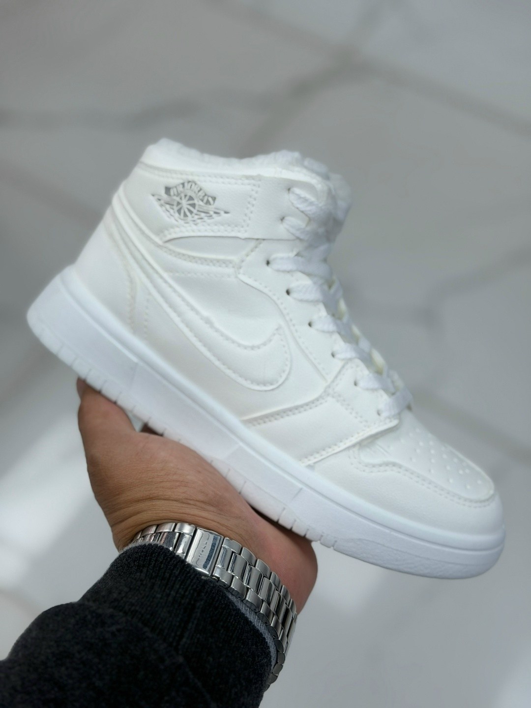 кроссовки,air jordan 1 mid triple white,женские кроссовки,зимние кроссовки nike air jordan 1,женская