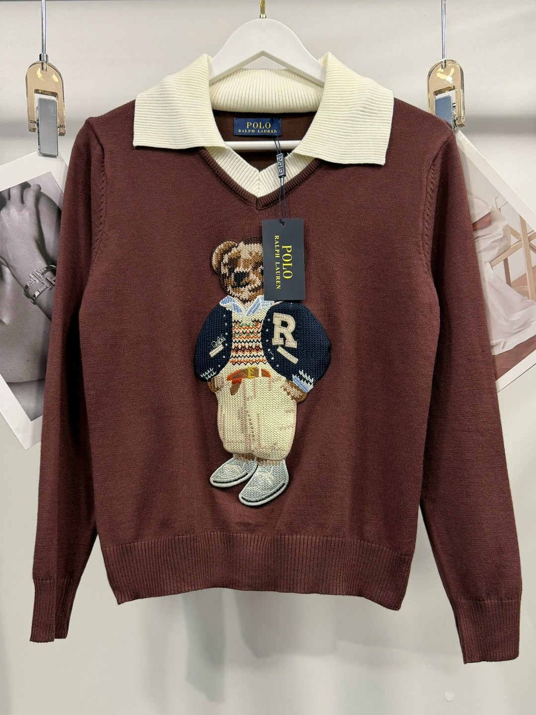 ralph lauren polo bear,свитер ralph lauren,свитер polo ralph lauren,свитер с мишкой,свитер с вышивкой