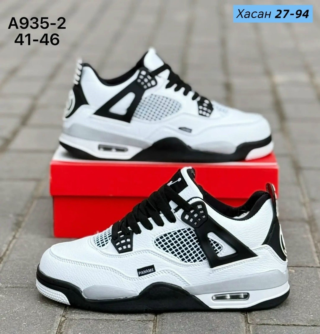 кроссовки,кроссовки мужские,кроссовки nike air jordan 4 retro,,мужская  кроссовки