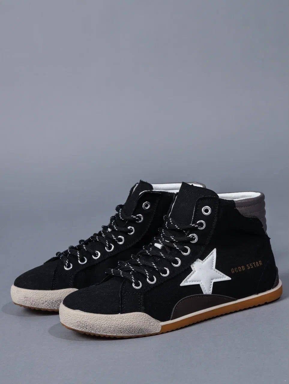 кроссовки golden goose mid star,кроссовки golden goose,кеды golden goose,golden goose sneakers,golden goose высокие кеды с логотипом