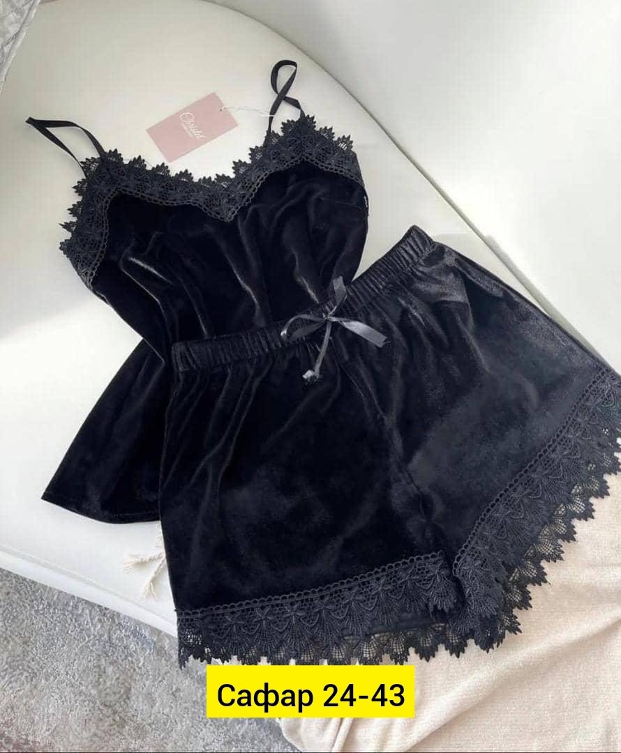 пижама из бархата,комплект женской пижамы,пижама женская велюр,шелковая пижама с кружевами,пижама из мягкого велюра