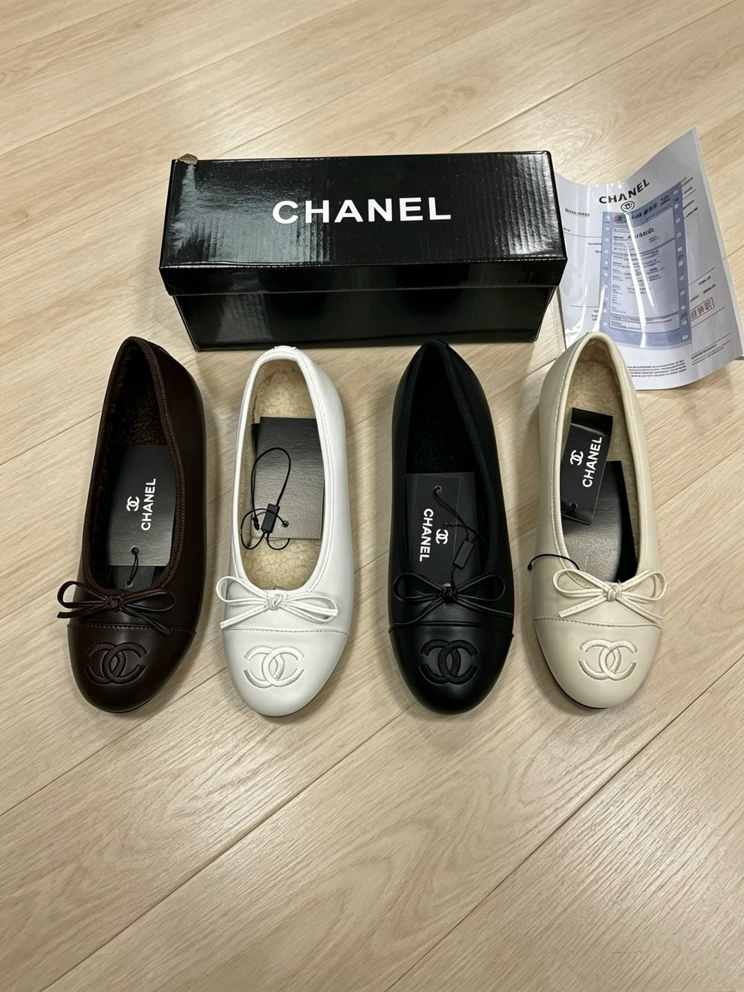 балетки chanel,туфли chanel,шанель балетки,,chanel бежевые кожаные балетки для женщин