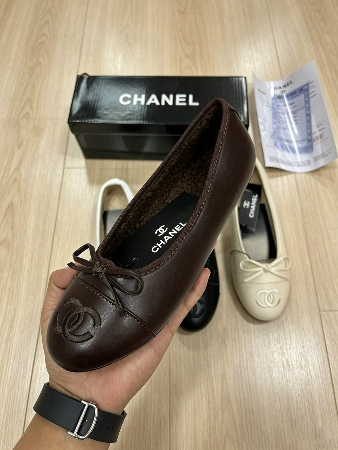 балетки chanel,туфли chanel,шанель балетки,,chanel бежевые кожаные балетки для женщин