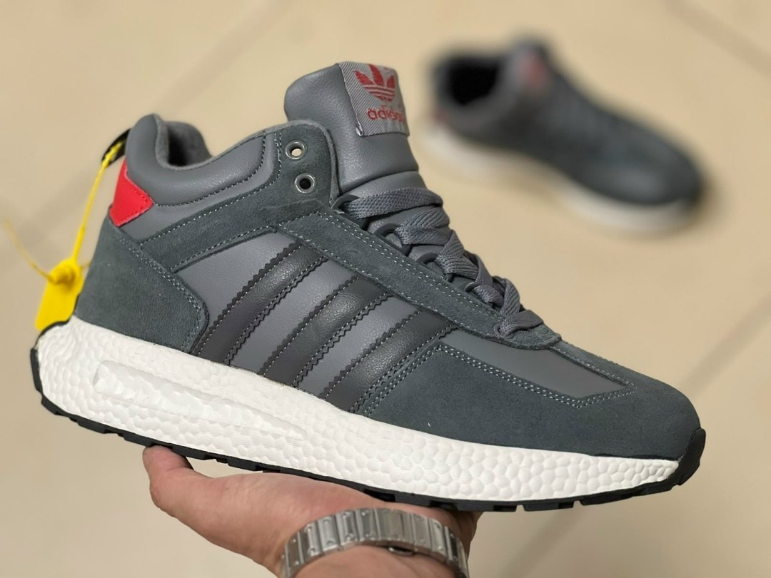 зимние кроссовки adidas retropy f2 hi,зимние кроссовки adidas retropy f2 hi цвет серый,кроссовки адидас мужские,кроссовки adidas,кроссовки адидас торшн